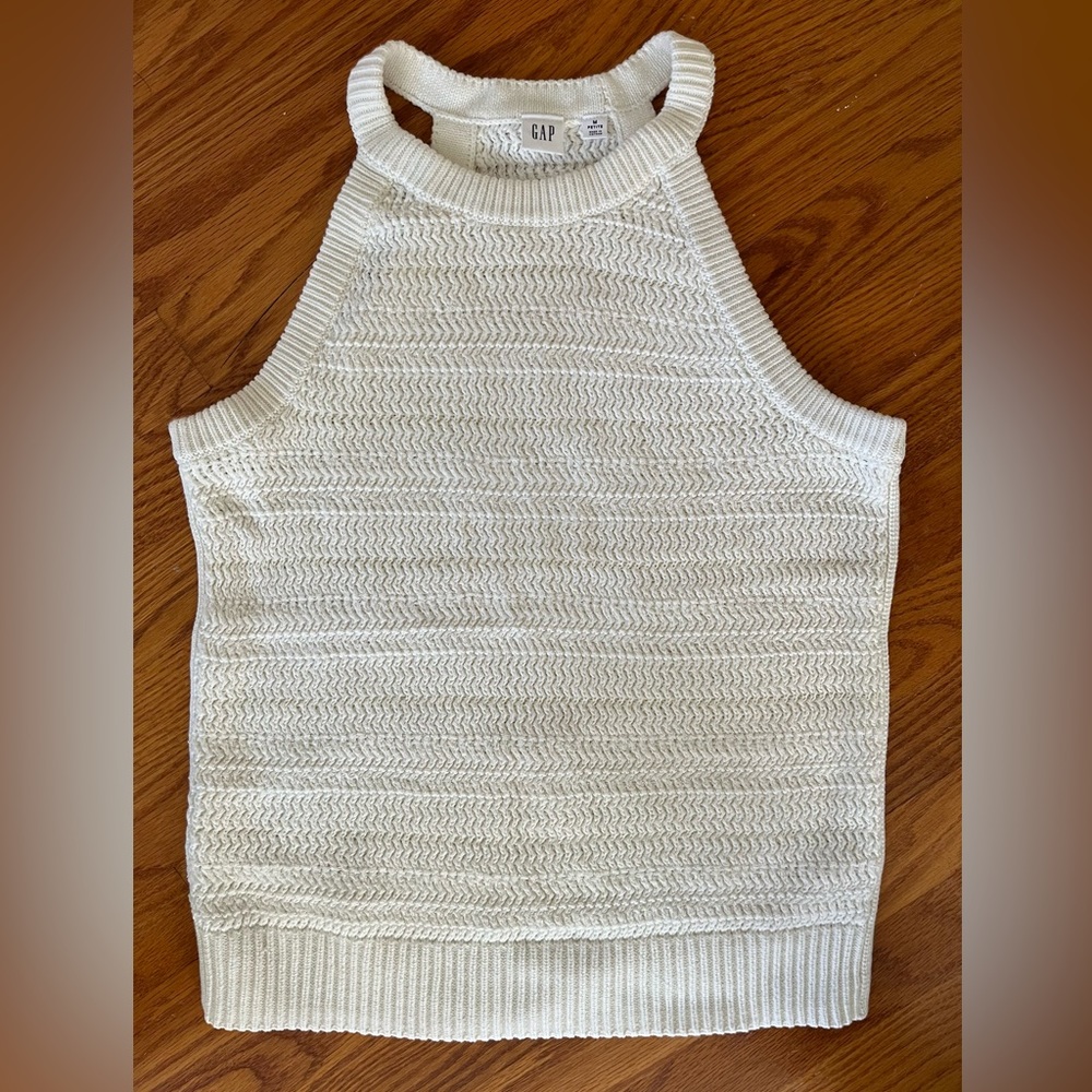 Gap Pointelle Knit Tank Top